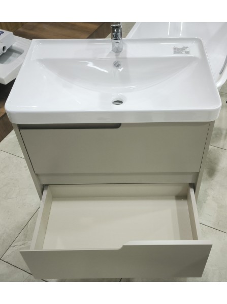 Подвесная тумба Андалусия в комплекте с раковиной Selina (700 мм)